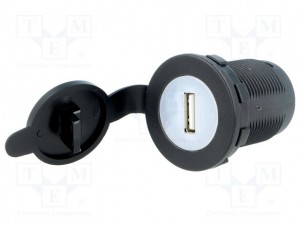 Vgradna USB vtičnica za polnenje