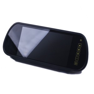 7" vzvratno ogledalo z monitorjem