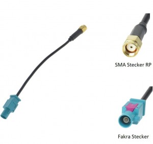 Adapter SMA-ž - Fakra-m konektor