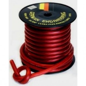 Napajalni kabel 20 - rdeč