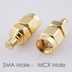 SMA m - MCX m konektor
