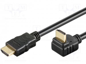 HDMI kotni kabel 1m