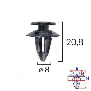 Sponka za tapete - A12954