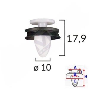 Sponka za tapete - C40790