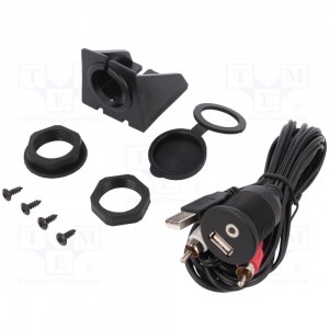 Vgradna USB in AUX-in vtičnica