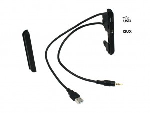 Maska TOYOTA 2-din + usb/aux