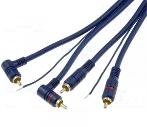 RCA-chinc kotni kabel 5m - Standard serija